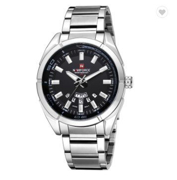 NAVIFORCE 9038 SB Brand Men Watches Business Quartz Watch Men’s Stainless Steel Band 30M Waterproof Date Wristwatches