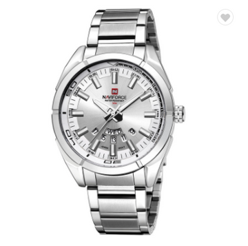 NAVIFORCE 9038 SW Brand Men Watches Business Quartz Watch Men’s Stainless Steel Band 30M Waterproof Date Wristwatches