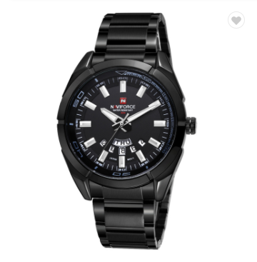 NAVIFORCE 9038 BB Brand Men Watches Business Quartz Watch Men’s Stainless Steel Band 30M Waterproof Date Wristwatches