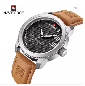 NAVIFORCE 9202L SWLBN Fashion Brand New Style wrist watches for men Quartz Watch Waterproof Sports Leather 2022 relojs