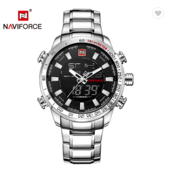 NAVIFORCE 9093 SBW Military Sports Watches Men Luxury Top Brand Digital Quartz Watch Men’s Waterproof Wrist Watch Clock