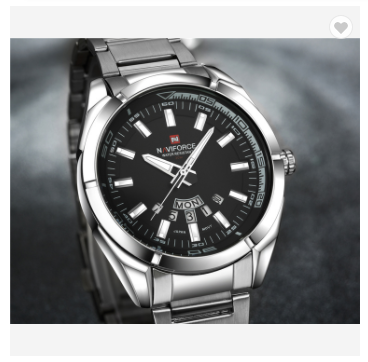 NAVIFORCE 9038 SB Brand Men Watches Business Quartz Watch Men’s Stainless Steel Band 30M Waterproof Date Wristwatches