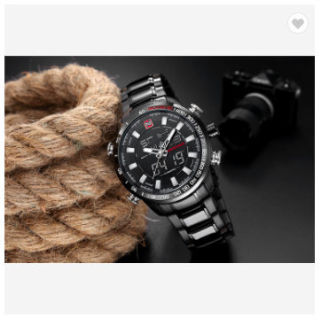 NAVIFORCE 9093 BBW Military Sports Watches Men Luxury Top Brand Digital Quartz Watch Men’s Waterproof Wrist Watch Clock