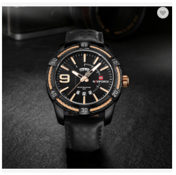 NAVIFORCE 9117L BRG Men Watches Fashion Quartz Wrist Watches Men’s Military Waterproof Sports Watch Male Date Clock