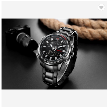 NAVIFORCE 9093 BBW Military Sports Watches Men Luxury Top Brand Digital Quartz Watch Men’s Waterproof Wrist Watch Clock