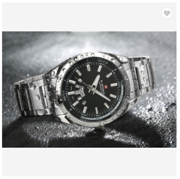 NAVIFORCE 9038 SB Brand Men Watches Business Quartz Watch Men’s Stainless Steel Band 30M Waterproof Date Wristwatches