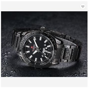 NAVIFORCE 9038 BB Brand Men Watches Business Quartz Watch Men’s Stainless Steel Band 30M Waterproof Date Wristwatches