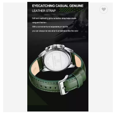 NAVIFORCE 8020L SGNGN watch wrist Quartz Chronograph movement with Luminous hands Men watches factory OEM Relojs