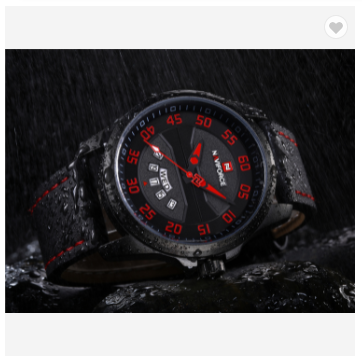 NAVIFORCE 9124 BRB Fashion Brand Men Watch Casual Leather Quartz Analog Wrist Watches Waterproof Auto Week Date Clock