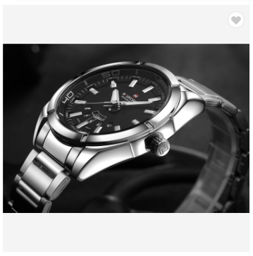 NAVIFORCE 9038 SB Brand Men Watches Business Quartz Watch Men’s Stainless Steel Band 30M Waterproof Date Wristwatches