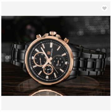 NAVIFORCE 9089S RGB Men 30M Waterproof Sports Watches Mens 24 Hour Date Week Month Stainless Steel Quartz Watches