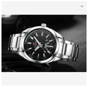 NAVIFORCE 9038 SB Brand Men Watches Business Quartz Watch Men’s Stainless Steel Band 30M Waterproof Date Wristwatches