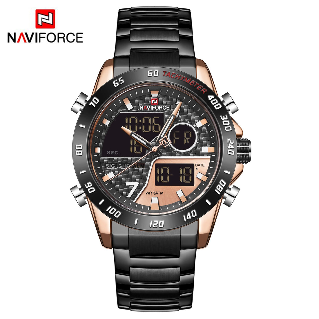 New Watch NAVIFORCE 9171 SBEBE Luxury Wrist Watch Fashion Sport Quartz Male Watches reloj navy force