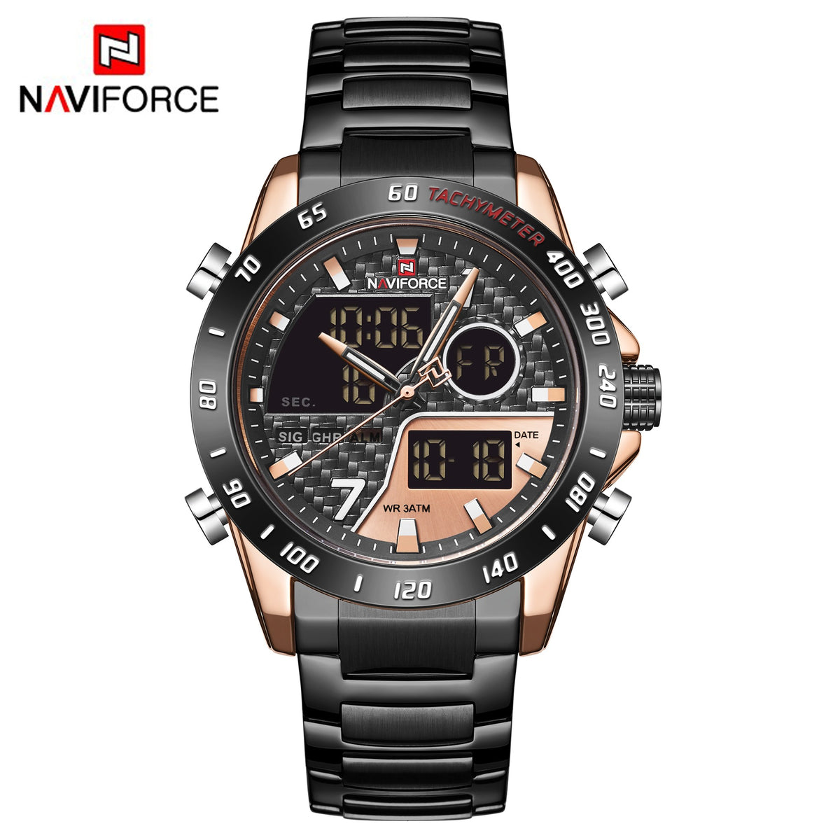 New Watch NAVIFORCE 9171 SBEBE Luxury Wrist Watch Fashion Sport Quartz Male Watches reloj navy force