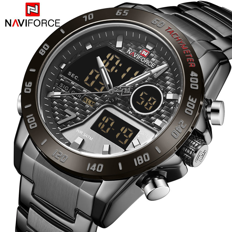 New Watch NAVIFORCE 9171 SBEBE Luxury Wrist Watch Fashion Sport Quartz Male Watches reloj navy force