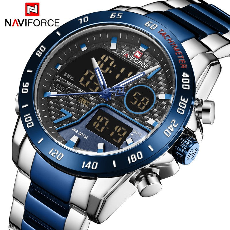 New Watch NAVIFORCE 9171 SBEBE Luxury Wrist Watch Fashion Sport Quartz Male Watches reloj navy force