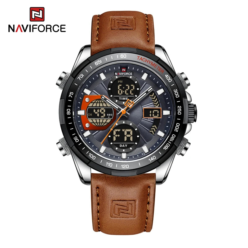 NAVIFORCE NF9197L Men’s Sport Watch 3Bar Waterproof Quartz - SGYOBN