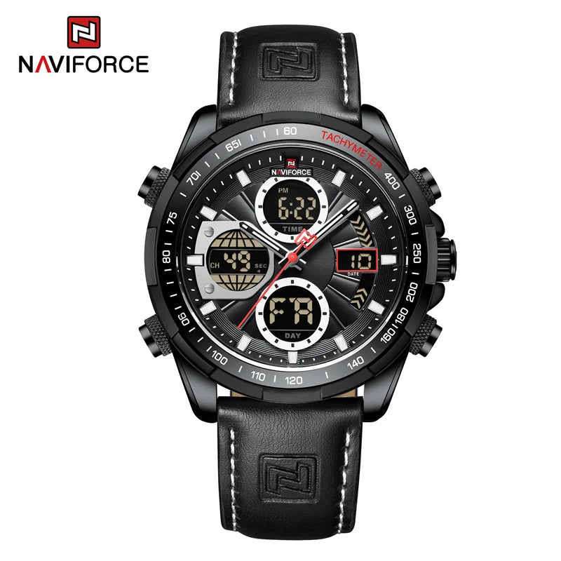 NAVIFORCE NF9197L Men’s Sport Watch 3Bar Waterproof Quartz - BWB