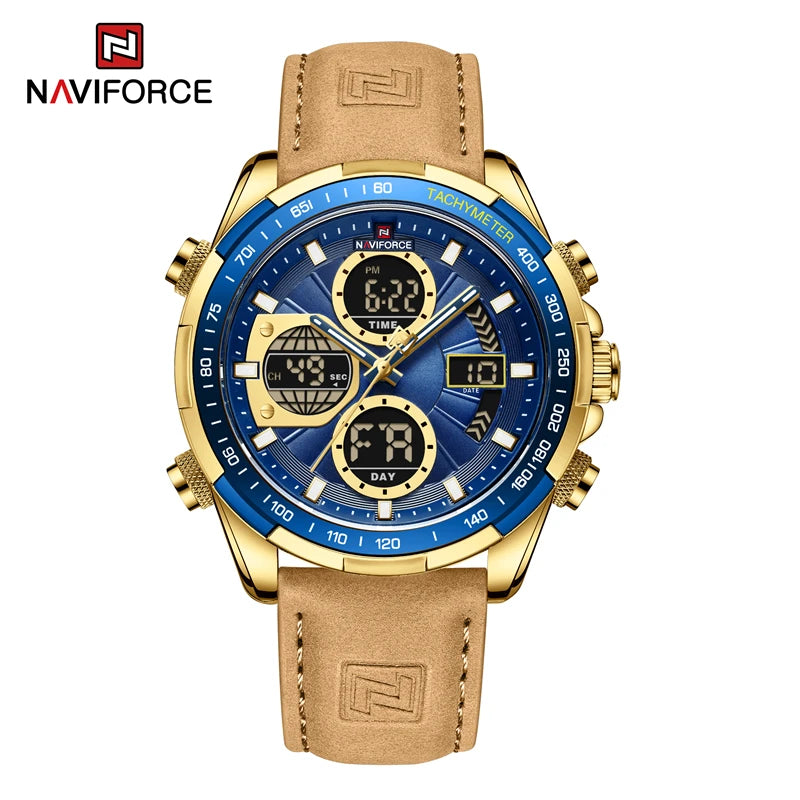 NAVIFORCE NF9197L Men’s Sport Watch 3Bar Waterproof Quartz - GBEYBN