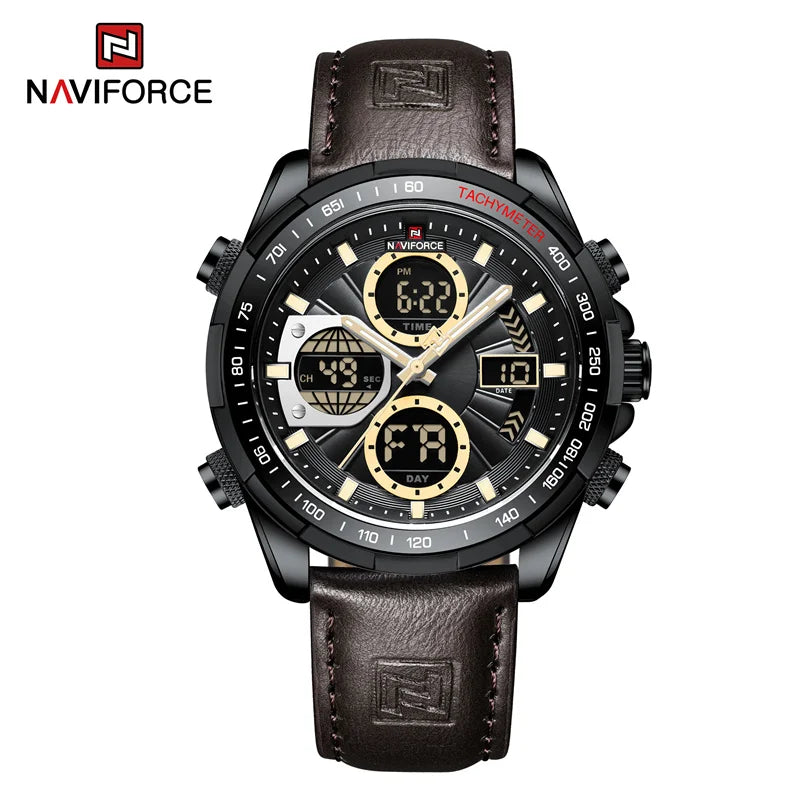 NAVIFORCE NF9197L Men’s Sport Watch 3Bar Waterproof Quartz - BYBDN