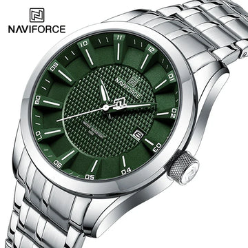 NAVIFORCE NF8032 Men Quartz Date Display Wristwatch Waterproof