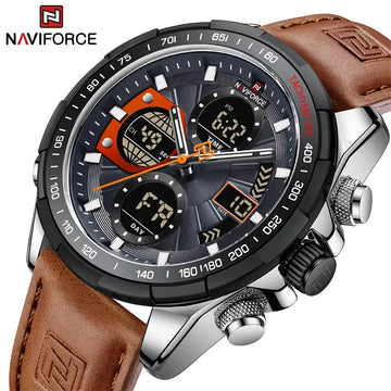 NAVIFORCE NF9197L Men’s Sport Watch 3Bar Waterproof Quartz