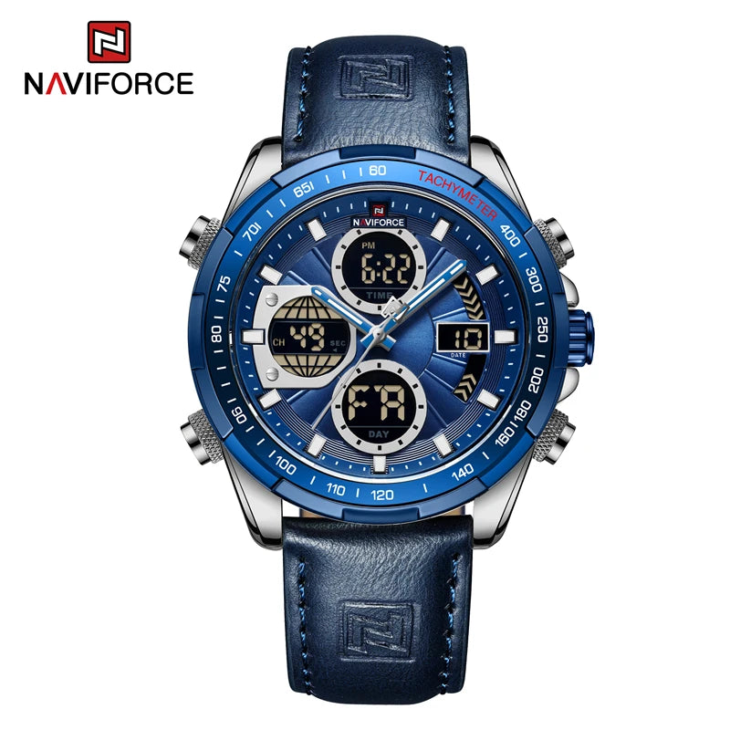 NAVIFORCE NF9197L Men’s Sport Watch 3Bar Waterproof Quartz - SBEBE