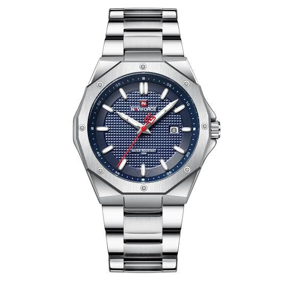 NAVIFORCE 9200S stainless steel men's quartz watch with Japan movement
