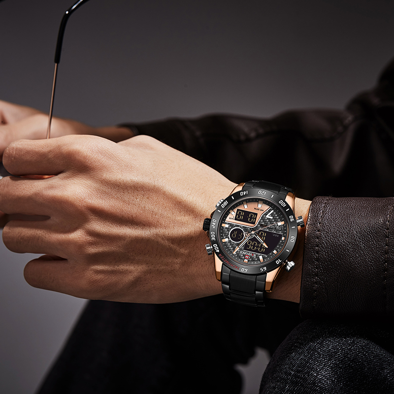 New Watch NAVIFORCE 9171 SBEBE Luxury Wrist Watch Fashion Sport Quartz ...